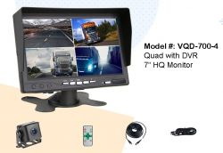 &" QUAD monitor for truck & bus